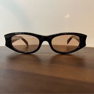 RetroSuperFuture Razzo Sunglasses Tortoise Marble Brown Lens Handmade Italy RSF